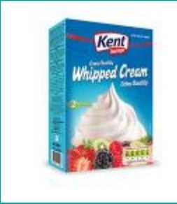 KENT BORINGER PLAIN WHIPPED CREAM